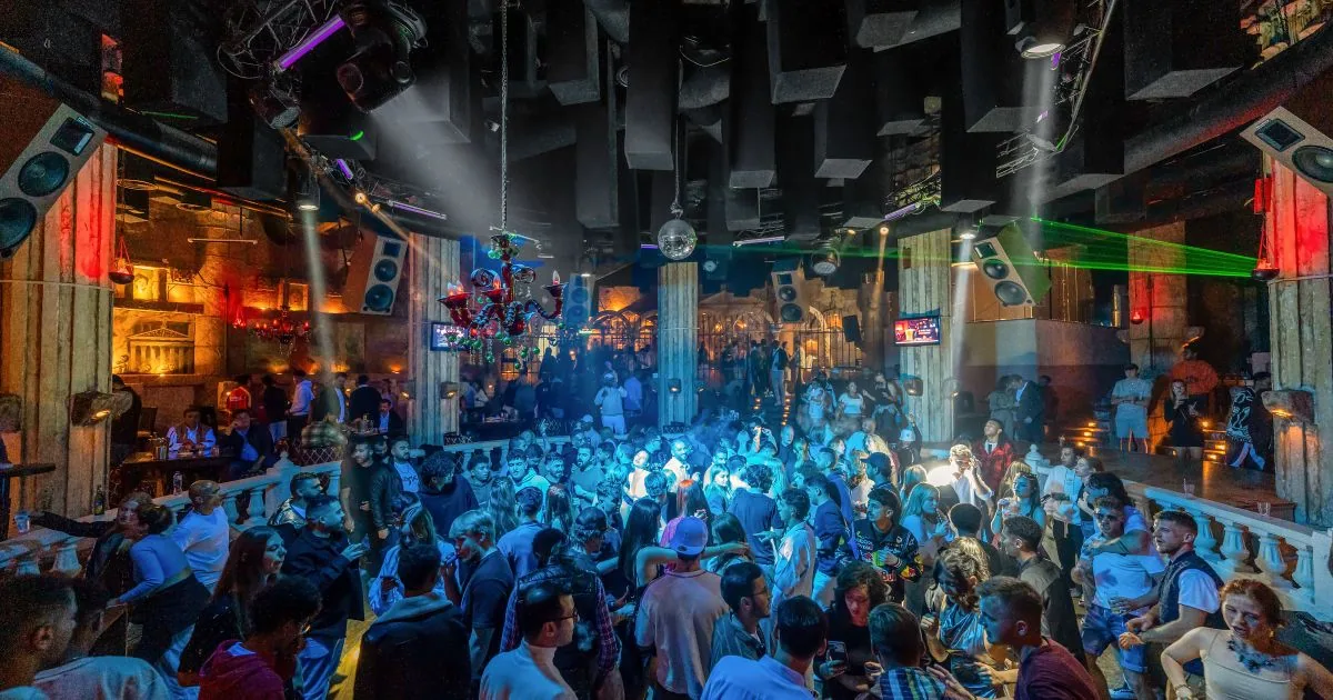 Nightlife at Caligula, Soho Square
